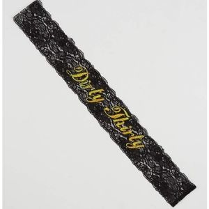 Dirty 30 Lace Sash
